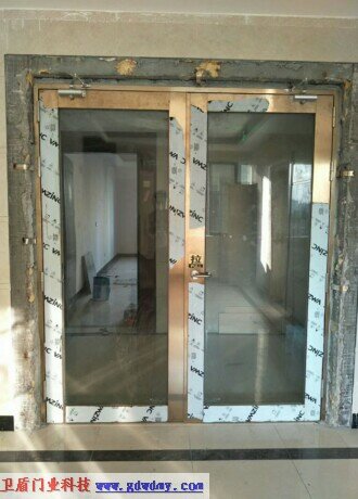 不鏽鋼防火玻璃門BZ-8018