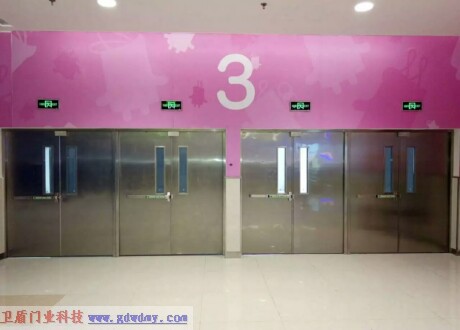 不鏽鋼豪華防火門HH-8007