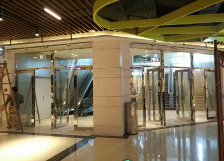 不鏽鋼防火玻璃門BZ-8006