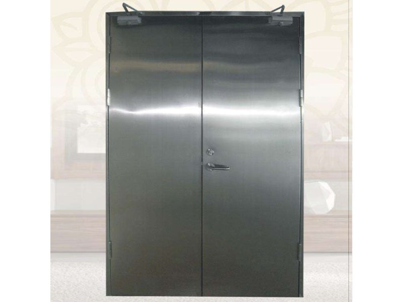 不鏽鋼豪華防火門HH-8015