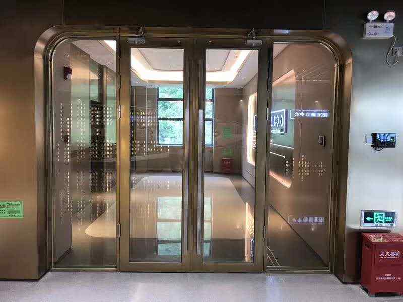 不鏽鋼防火玻璃門 BZ-8053