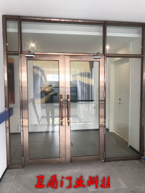 不鏽鋼防火玻璃門 BZ-8055