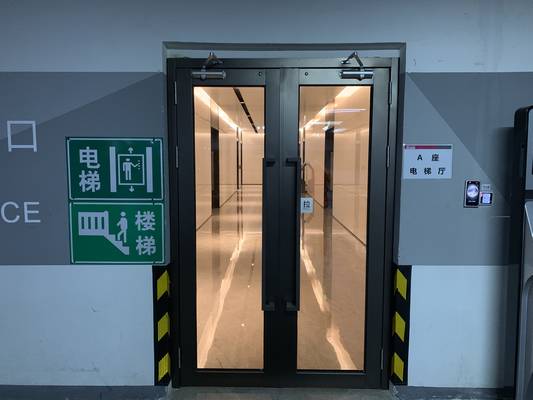 不鏽鋼防火玻璃門BZ-8089