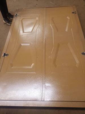 鋼質隔音防火門