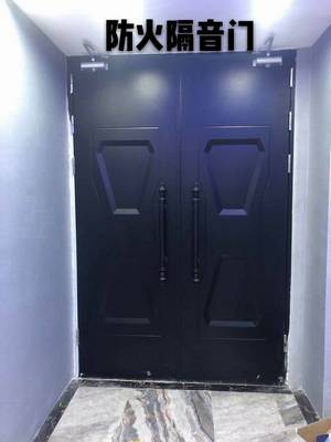 鋼質隔音防火門